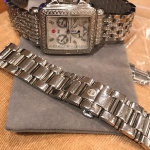 Michele Diamond 18mm watch band. 💎